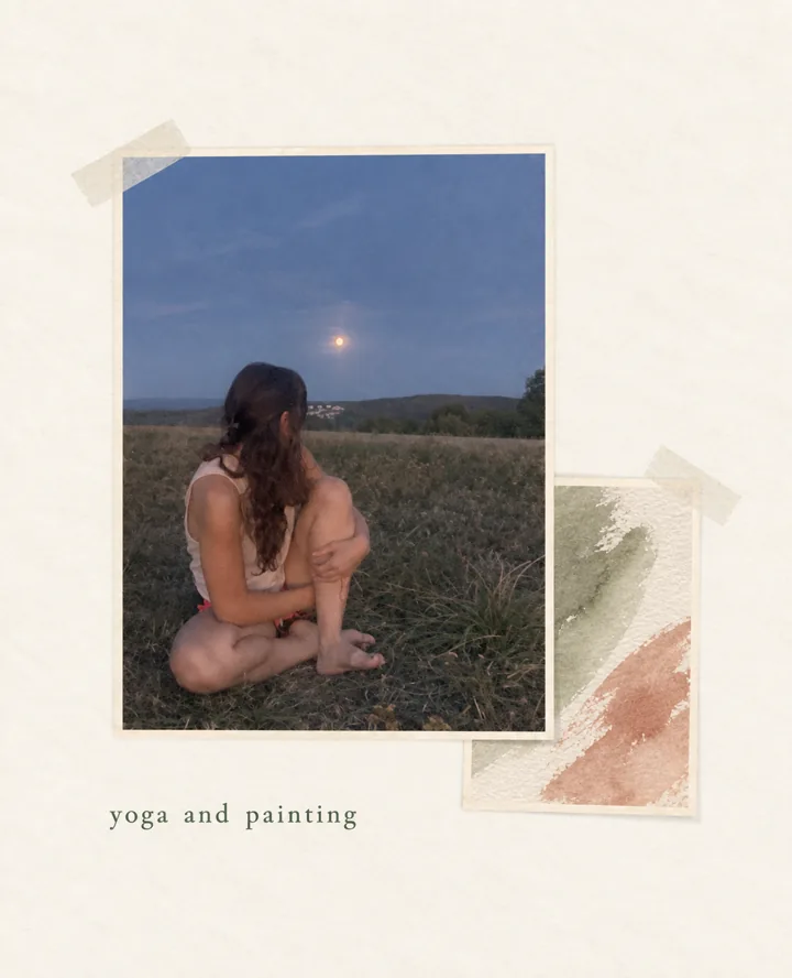 Painting + yoga