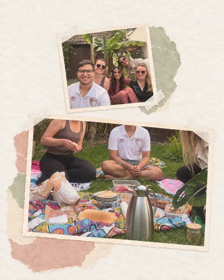 Yoga + picnic